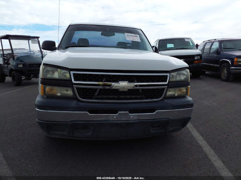 2006 Chevrolet Silverado 1500 Work Truck VIN: 3GCEC14X76G231959 Lot: 43355448