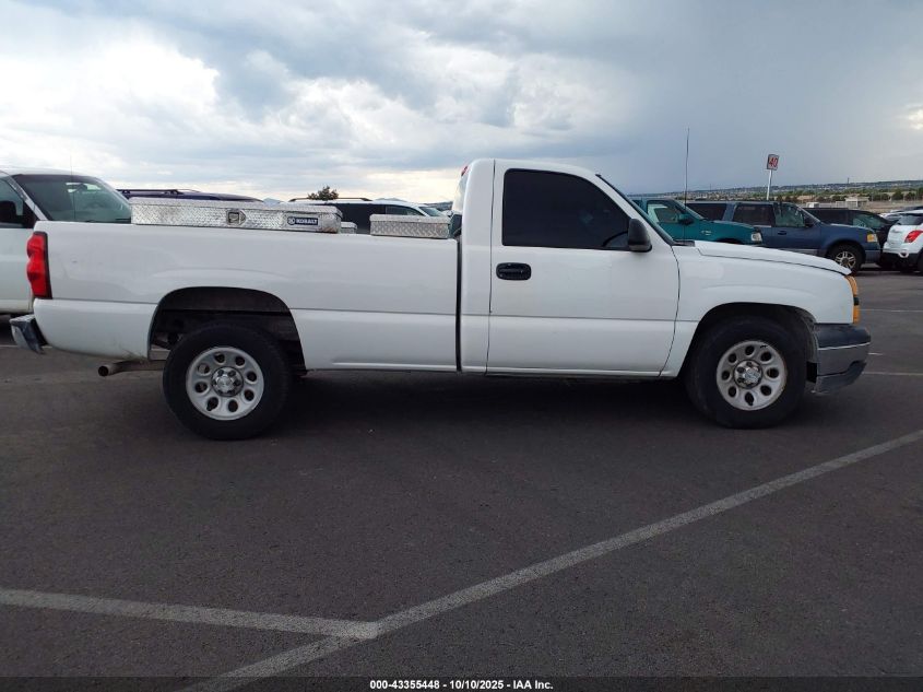 2006 Chevrolet Silverado 1500 Work Truck VIN: 3GCEC14X76G231959 Lot: 43355448
