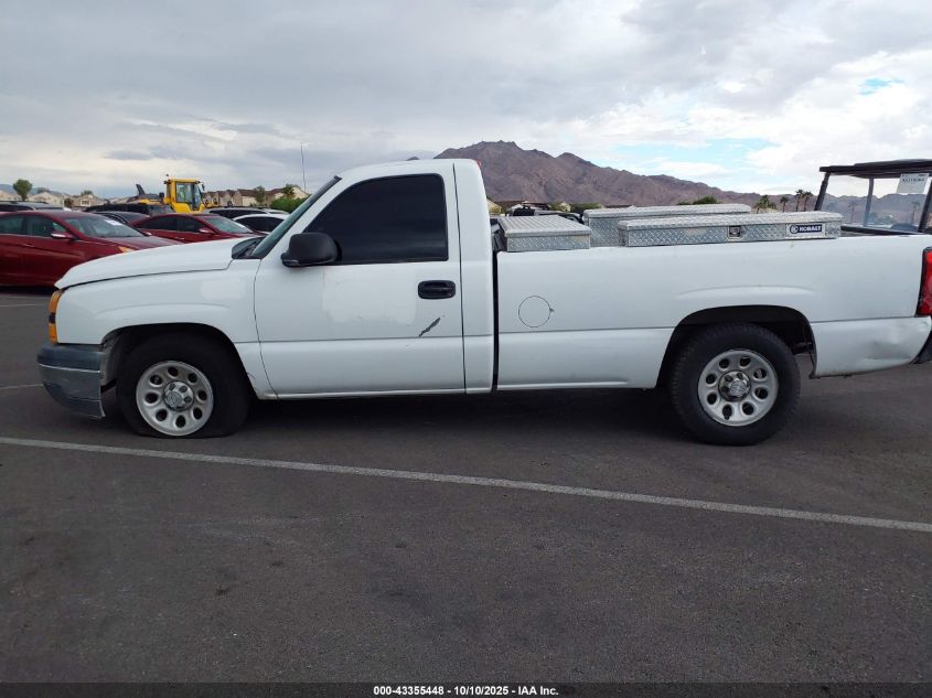 2006 Chevrolet Silverado 1500 Work Truck VIN: 3GCEC14X76G231959 Lot: 43355448