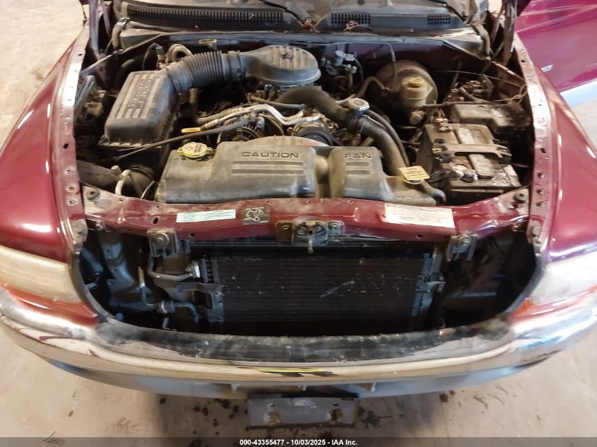 2000 Dodge Dakota Slt/Sport VIN: 1B7GL22X9YS575077 Lot: 43355477