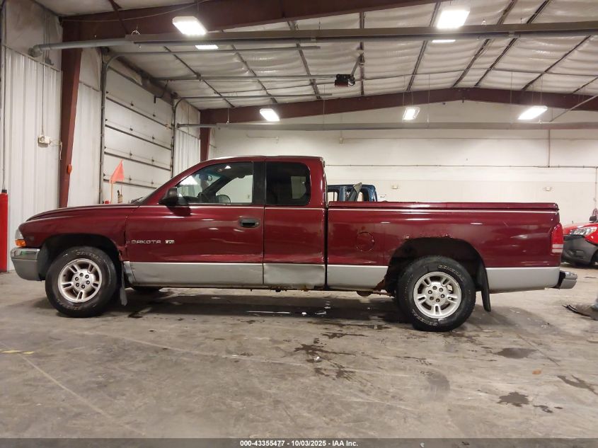 2000 Dodge Dakota Slt/Sport VIN: 1B7GL22X9YS575077 Lot: 43355477