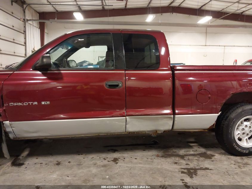 2000 Dodge Dakota Slt/Sport VIN: 1B7GL22X9YS575077 Lot: 43355477