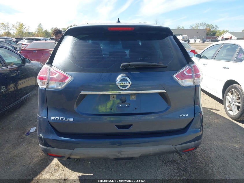 2016 NISSAN ROGUE S - KNMAT2MV9GP670306