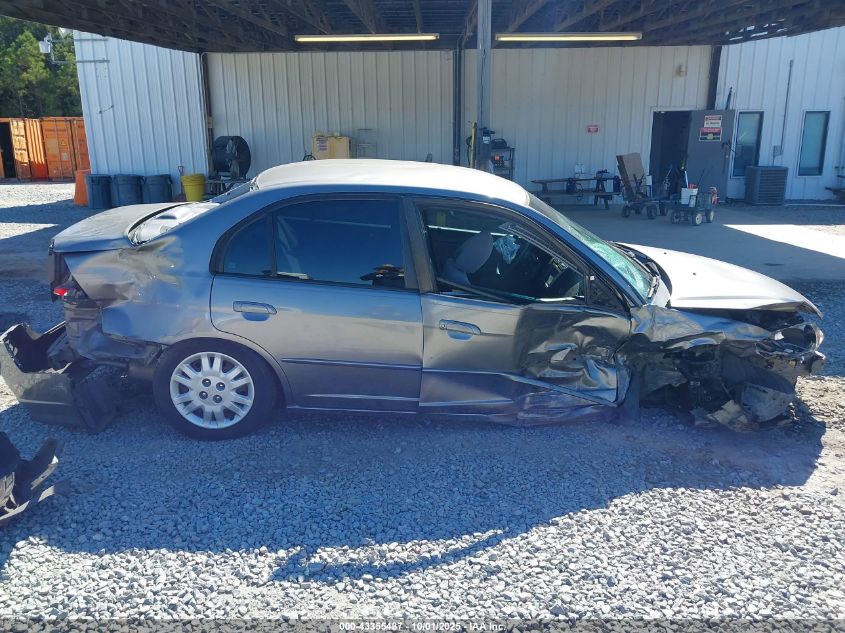 2005 Honda Civic Lx VIN: 2HGES16525H525154 Lot: 43355487