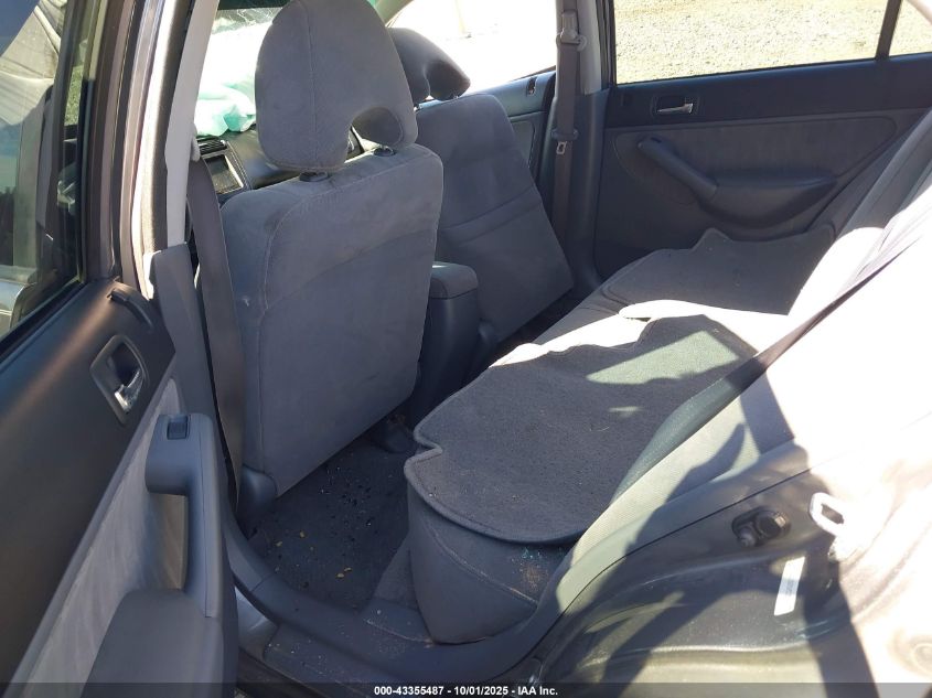 2005 Honda Civic Lx VIN: 2HGES16525H525154 Lot: 43355487