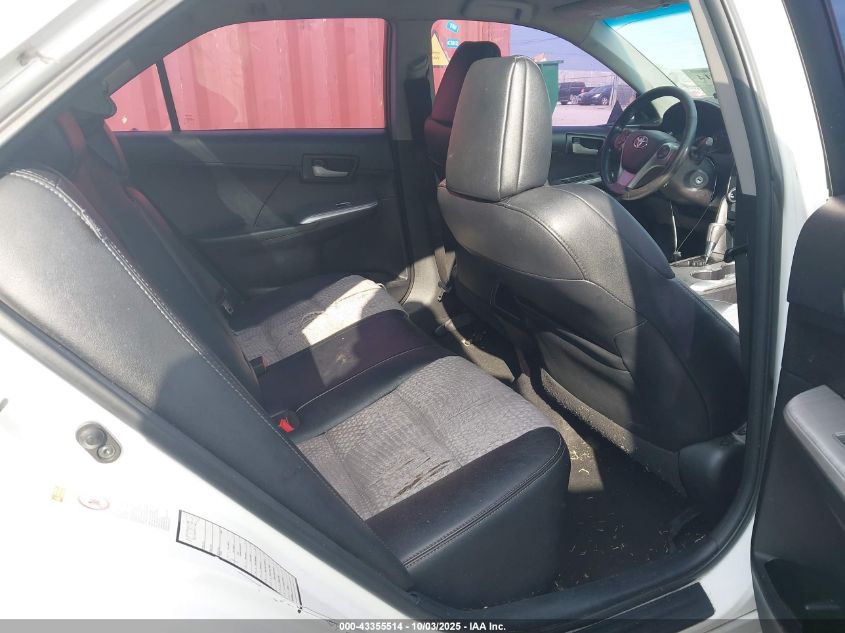 2014 Toyota Camry Se VIN: 4T1BF1FK9EU785605 Lot: 43355514