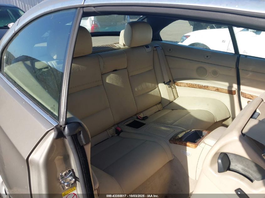 2008 BMW 328I VIN: WBAWL13558PX17234 Lot: 43355517