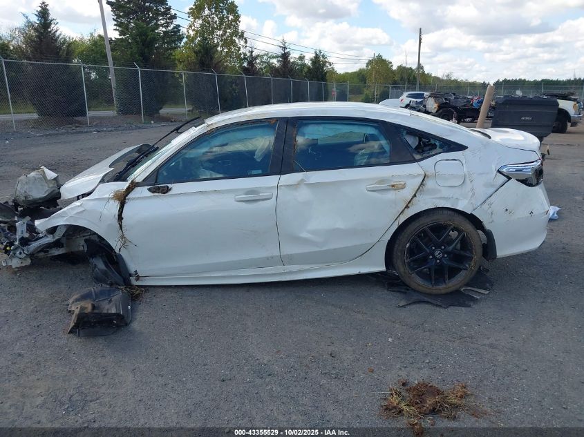 2022 Honda Civic Sport VIN: 2HGFE2F57NH525491 Lot: 43355529