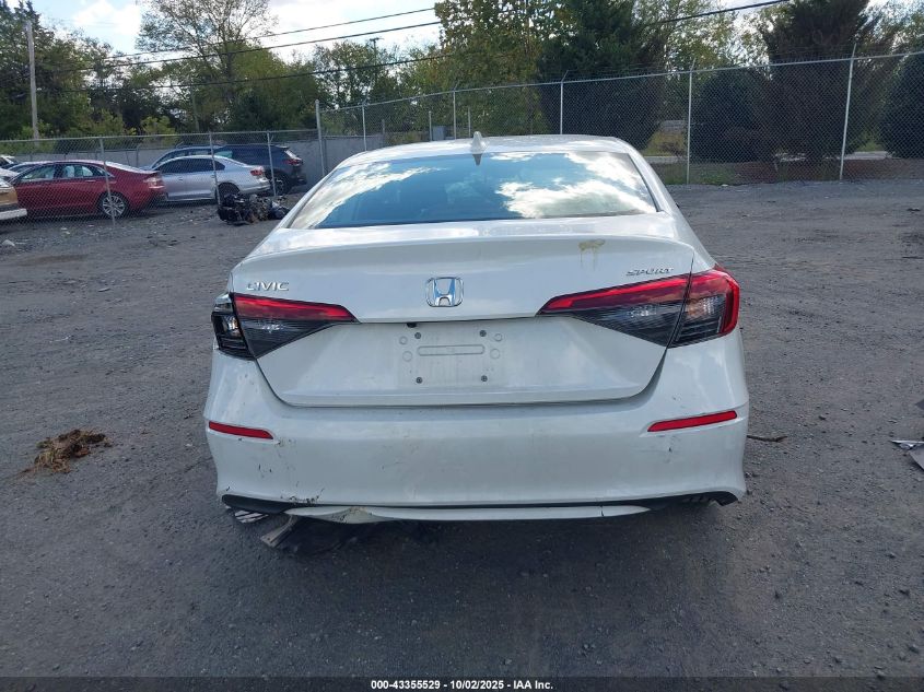 2022 Honda Civic Sport VIN: 2HGFE2F57NH525491 Lot: 43355529