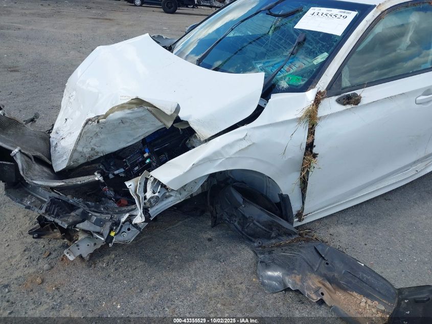 2022 Honda Civic Sport VIN: 2HGFE2F57NH525491 Lot: 43355529