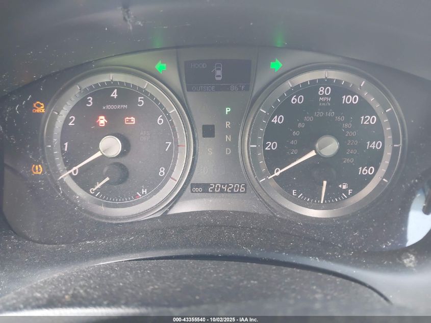 2008 Lexus Es 350 VIN: JTHBJ46G182232641 Lot: 43355540