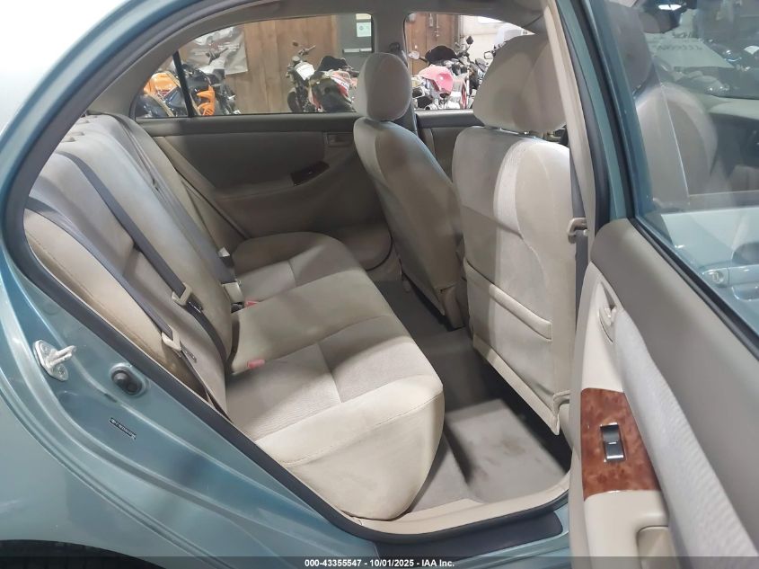 2005 Toyota Corolla Le VIN: 2T1BR30E05C555846 Lot: 43355547