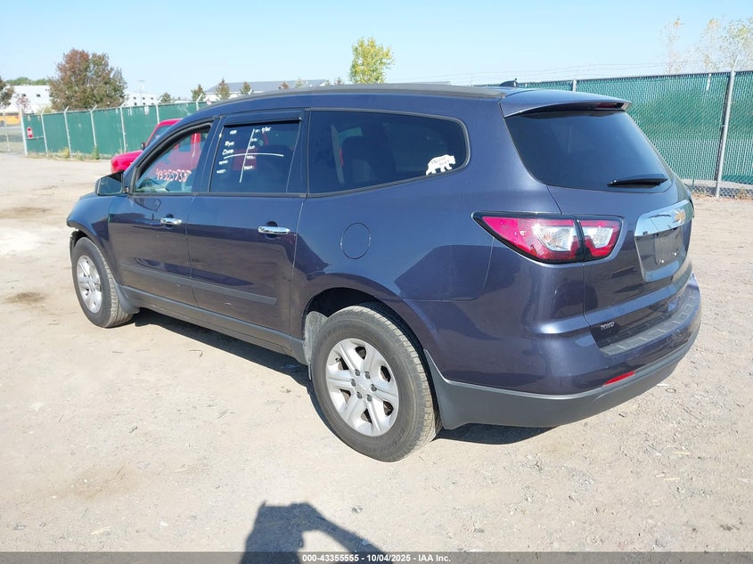 2014 CHEVROLET TRAVERSE LS - 1GNKVFED0EJ111553