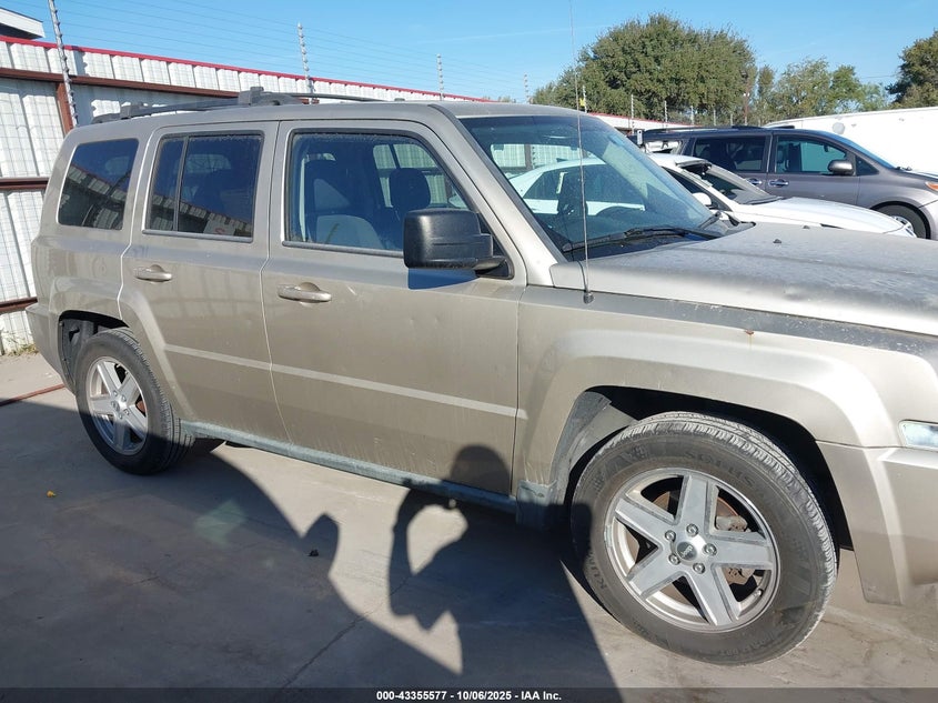2010 Jeep Patriot Sport VIN: 1J4NF2GB5AD552895 Lot: 43355577