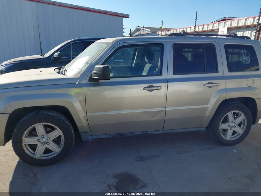 2010 Jeep Patriot Sport VIN: 1J4NF2GB5AD552895 Lot: 43355577