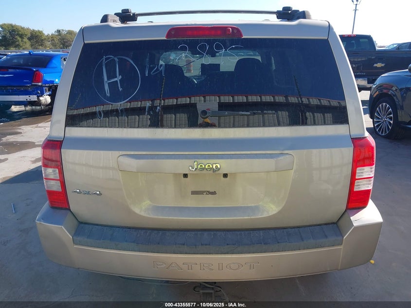 2010 Jeep Patriot Sport VIN: 1J4NF2GB5AD552895 Lot: 43355577