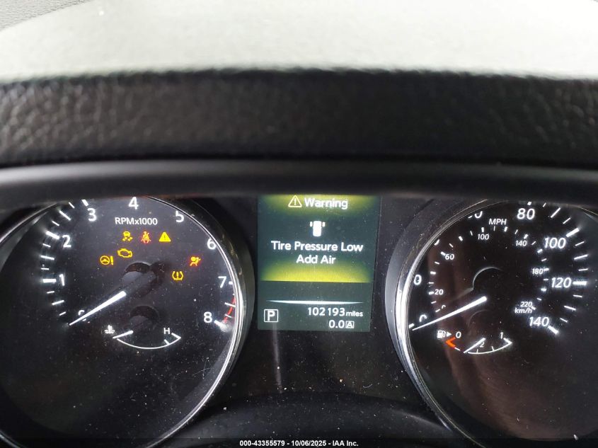 2016 Nissan Rogue Sv VIN: KNMAT2MVXGP641736 Lot: 43355579