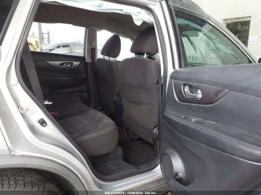 2016 Nissan Rogue Sv VIN: KNMAT2MVXGP641736 Lot: 43355579