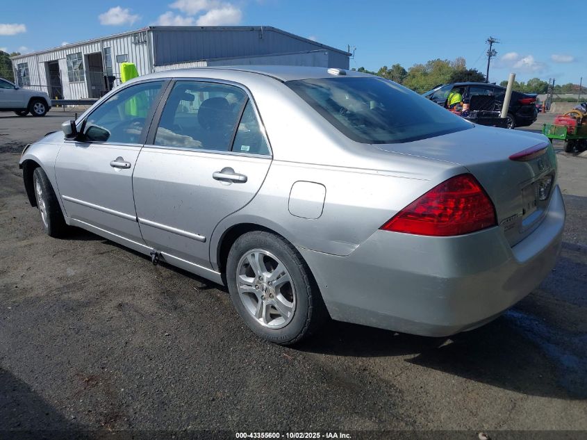 2006 Honda Accord 2.4 Ex VIN: 1HGCM568X6A180717 Lot: 43355600