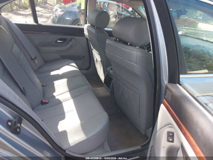 2003 BMW 525Ia VIN: WBADT43443G026382 Lot: 43355616