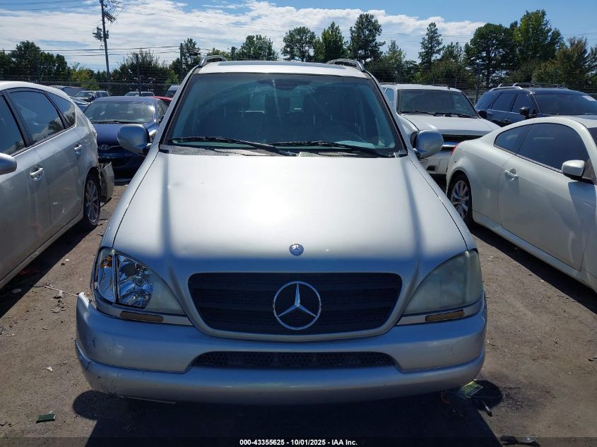 2000 Mercedes-Benz Ml 320 VIN: 4JGAB54E5YA147305 Lot: 43355625