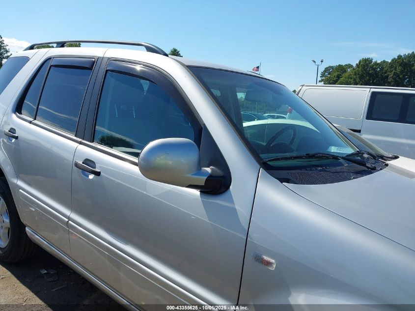 2000 Mercedes-Benz Ml 320 VIN: 4JGAB54E5YA147305 Lot: 43355625