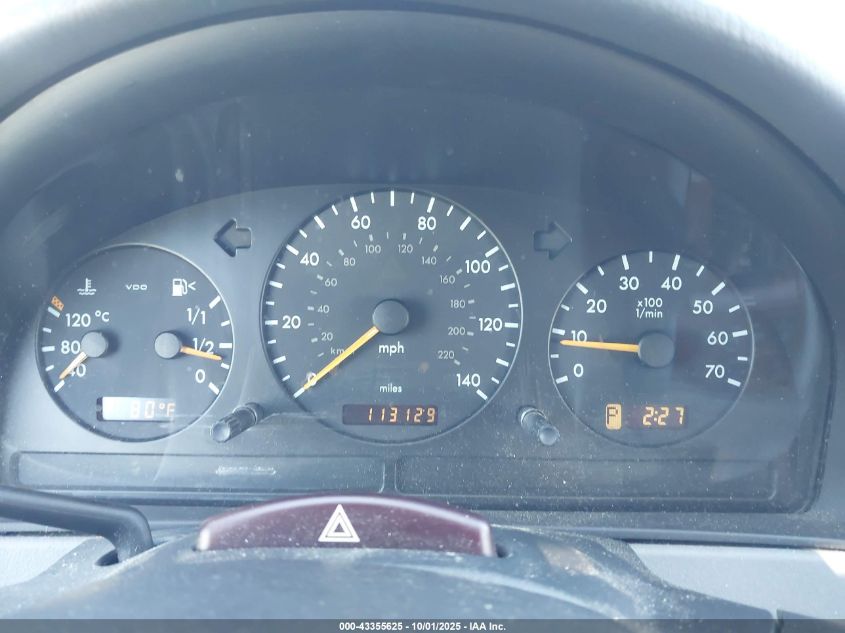 2000 Mercedes-Benz Ml 320 VIN: 4JGAB54E5YA147305 Lot: 43355625