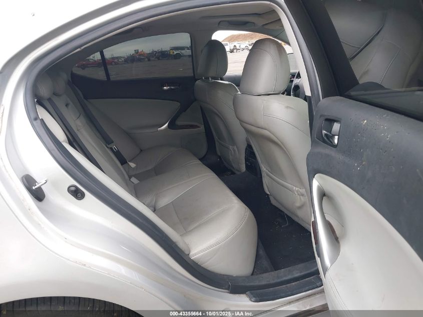 2008 Lexus Is 250 VIN: JTHBK262685073362 Lot: 43355664