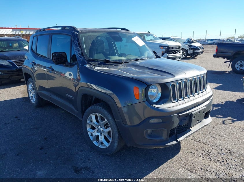 2017 JEEP RENEGADE LATITUDE 4X4 - ZACCJBBBXHPG39027