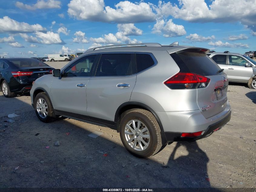2017 Nissan Rogue Sv VIN: JN8AT2MT2HW130113 Lot: 43355672