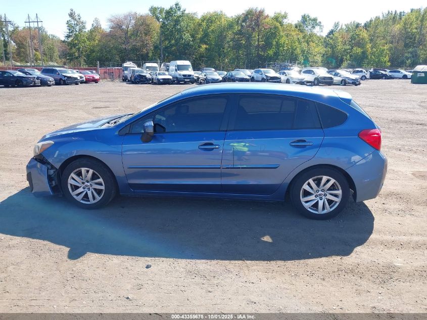 2015 Subaru Impreza 2.0I Premium VIN: JF1GPAC60F8200246 Lot: 43355675