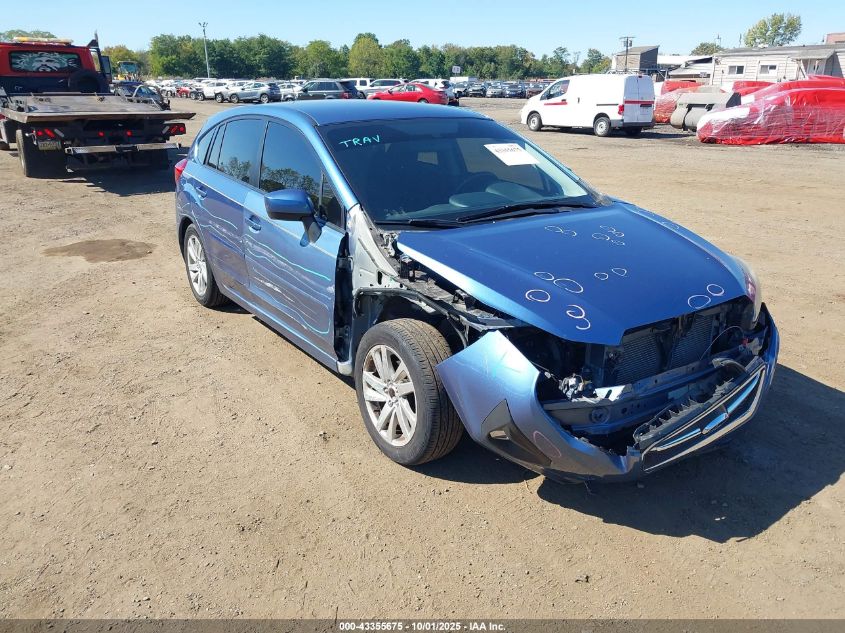 2015 Subaru Impreza 2.0I Premium VIN: JF1GPAC60F8200246 Lot: 43355675