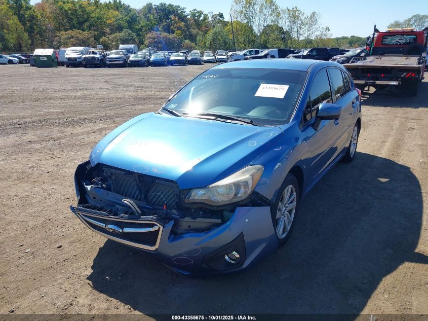 2015 Subaru Impreza 2.0I Premium VIN: JF1GPAC60F8200246 Lot: 43355675