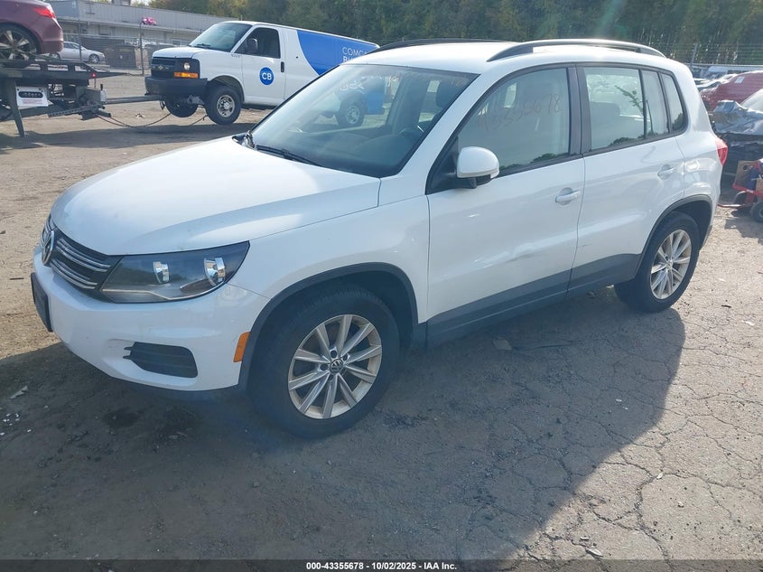 2017 VOLKSWAGEN TIGUAN S/LIMITED - WVGBV7AX0HK054599