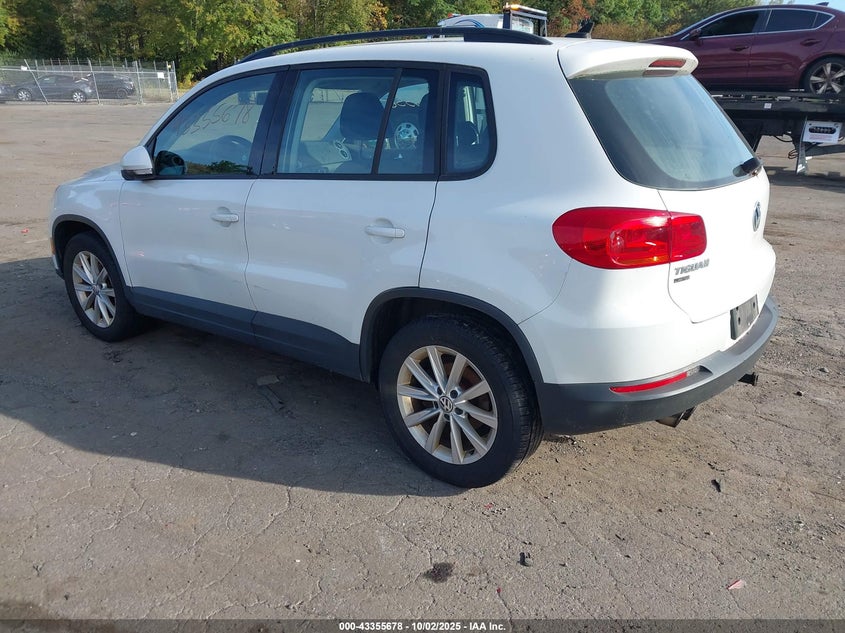 2017 VOLKSWAGEN TIGUAN S/LIMITED - WVGBV7AX0HK054599