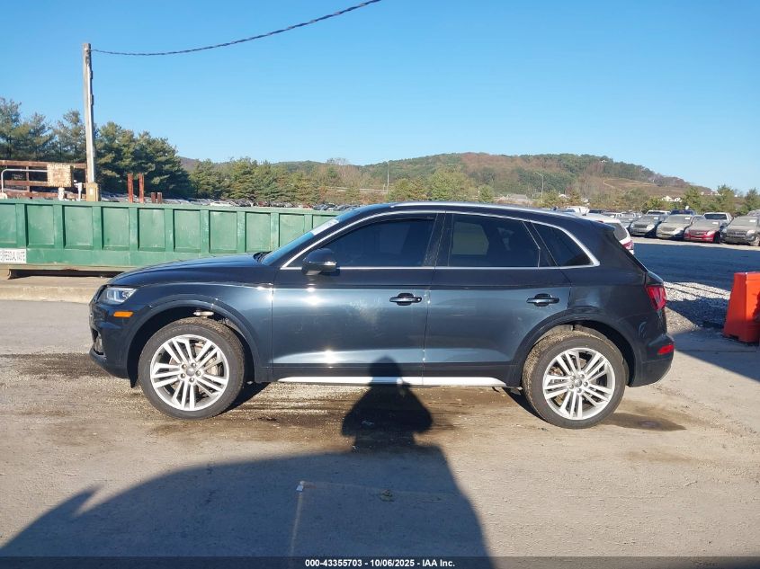 2018 Audi Q5 2.0T Premium/2.0T Tech Premium VIN: WA1BNAFY3J2018800 Lot: 43355703