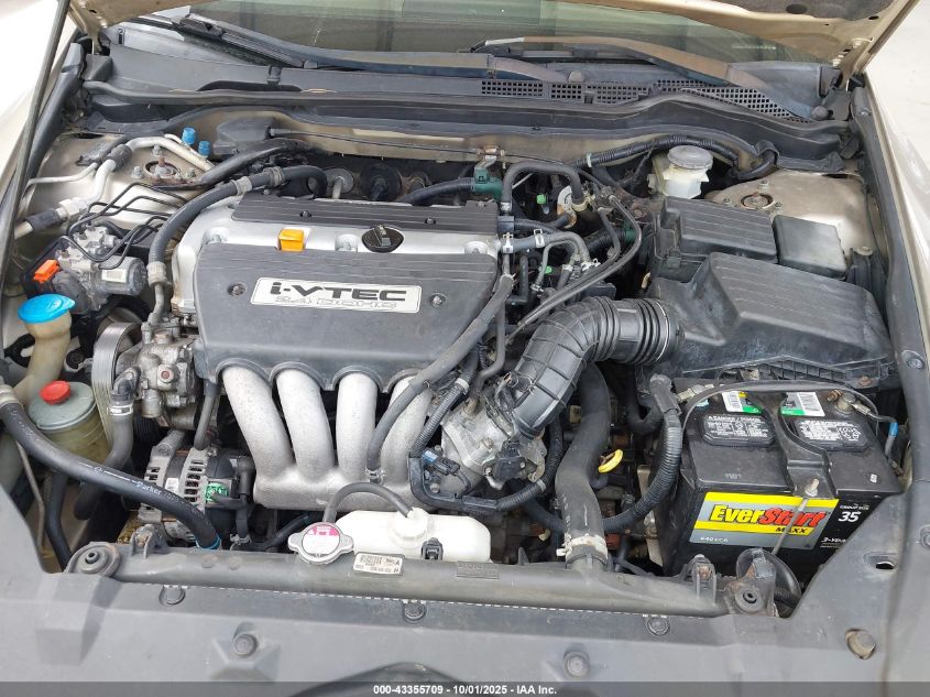 2003 Honda Accord 2.4 Lx VIN: 1HGCM56363A045458 Lot: 43355709