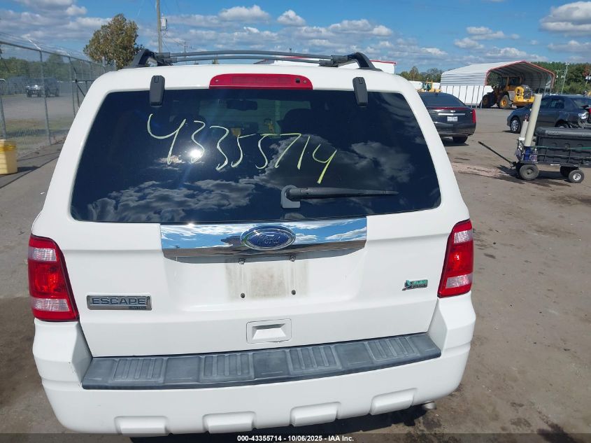 2010 Ford Escape Limited VIN: 1FMCU0EG5AKC61195 Lot: 43355714