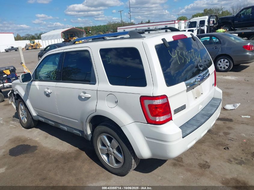 2010 Ford Escape Limited VIN: 1FMCU0EG5AKC61195 Lot: 43355714