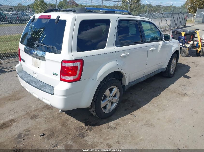 2010 Ford Escape Limited VIN: 1FMCU0EG5AKC61195 Lot: 43355714
