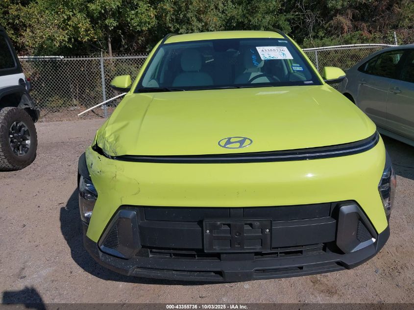 2025 Hyundai Kona Sel VIN: KM8HBCAB3SU199017 Lot: 43355736