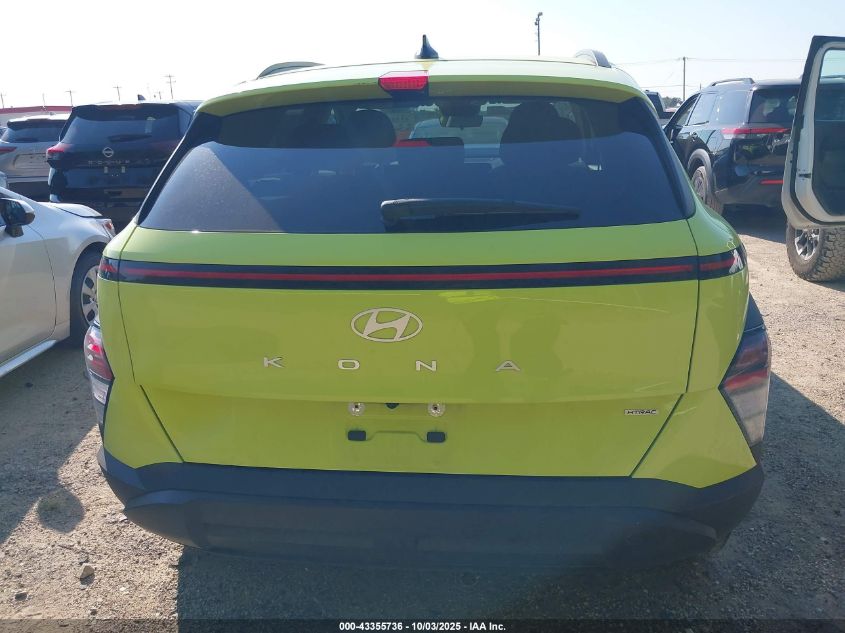 2025 Hyundai Kona Sel VIN: KM8HBCAB3SU199017 Lot: 43355736