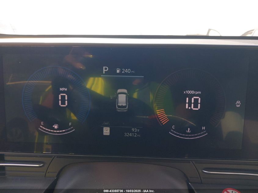 2025 Hyundai Kona Sel VIN: KM8HBCAB3SU199017 Lot: 43355736