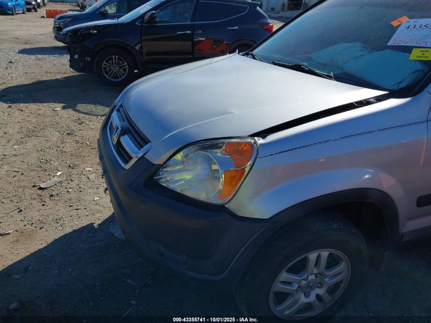 2003 Honda Cr-V Ex VIN: SHSRD78813U152429 Lot: 43355741