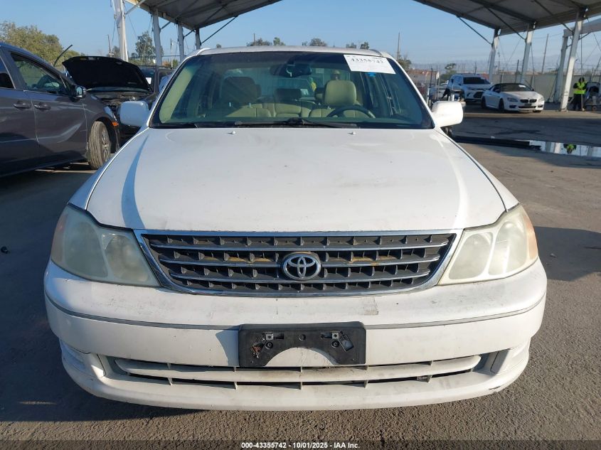 2003 Toyota Avalon Xl VIN: 4T1BF28B53U315541 Lot: 43355742