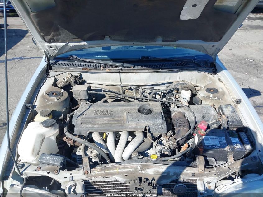 2001 Toyota Corolla S VIN: 1NXBR12E71Z542098 Lot: 43355760