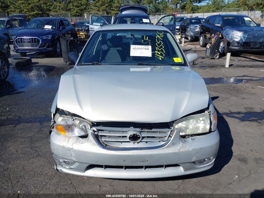 2001 Toyota Corolla S VIN: 1NXBR12E71Z542098 Lot: 43355760