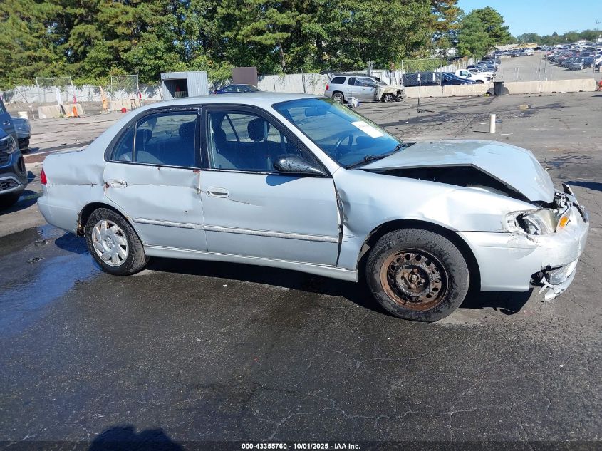 2001 Toyota Corolla S VIN: 1NXBR12E71Z542098 Lot: 43355760