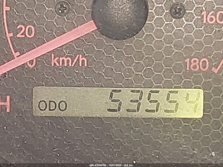 2001 Toyota Corolla S VIN: 1NXBR12E71Z542098 Lot: 43355760