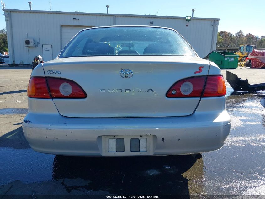 2001 Toyota Corolla S VIN: 1NXBR12E71Z542098 Lot: 43355760